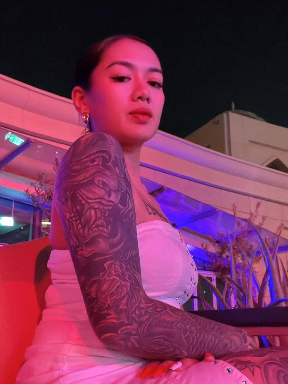 Aya, tattoo artist, Cape Town